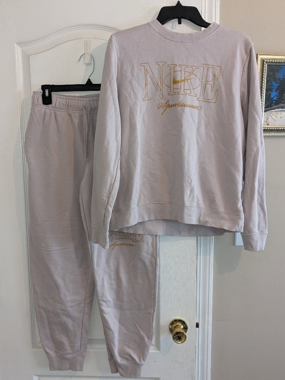 Nike Sweatsuit Rush Gold Edition Sz M